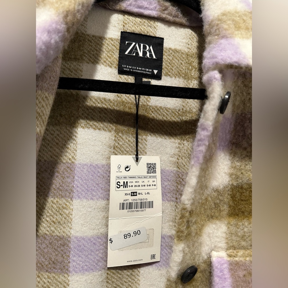 Over sized Zara shacket - Picture 2 of 4